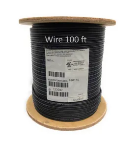 12/2 AWG 100Ft High Quality Copper Wire Cable Direct Burial for Outdoor Landscape Lighting