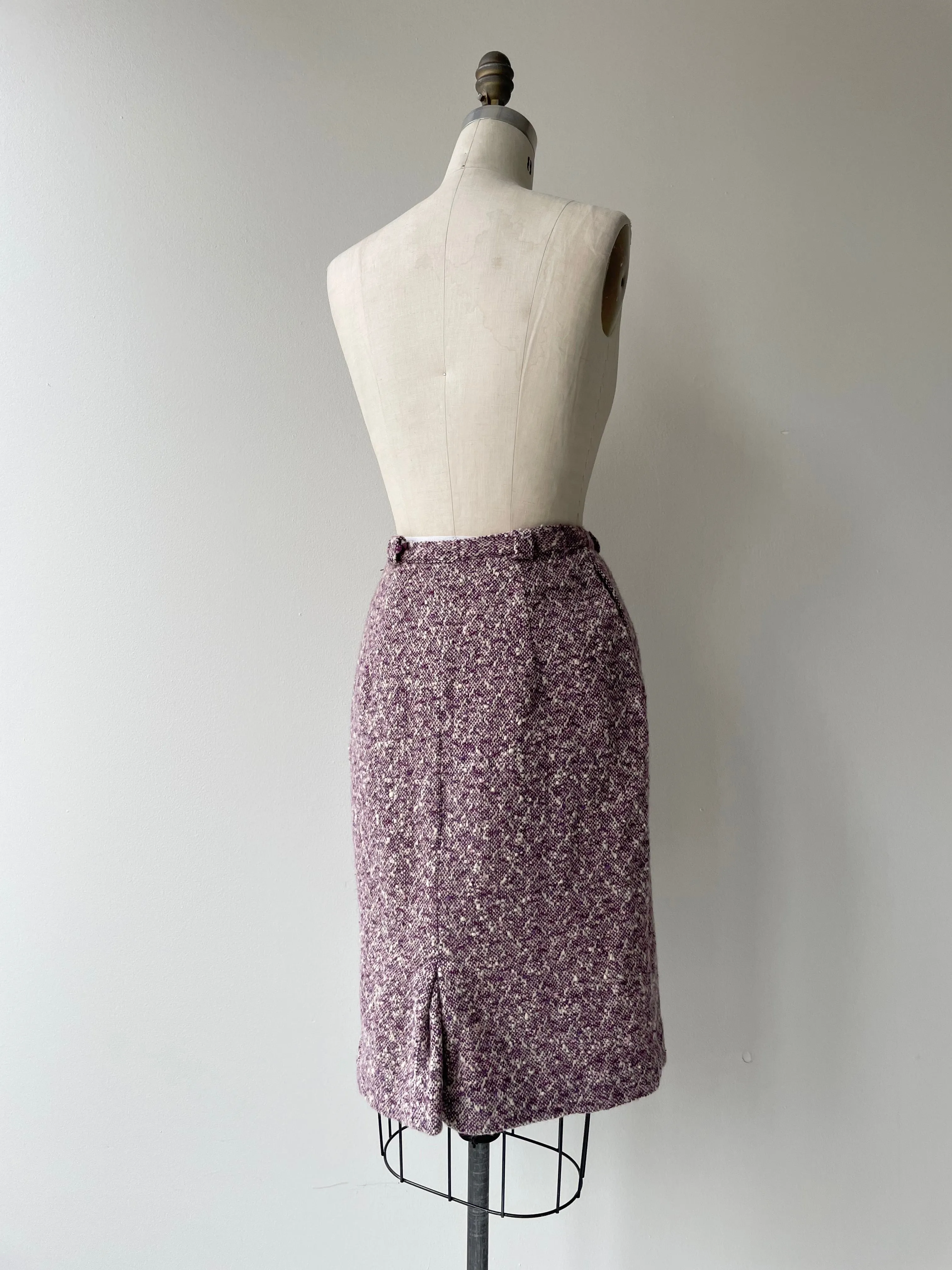 1950s Tweed Pencil Skirt