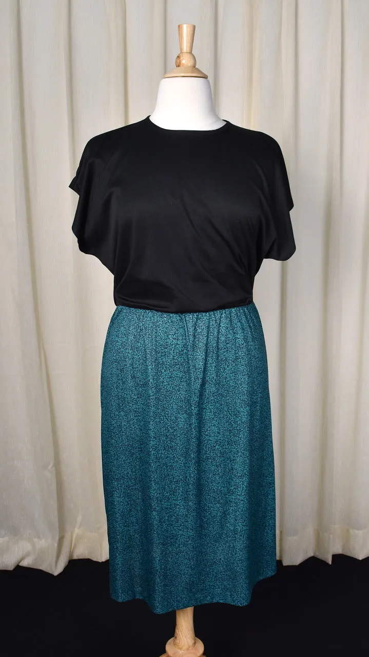 1980s Matrix Skirt Dress