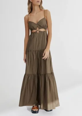 Addison Maxi Dress - Khaki