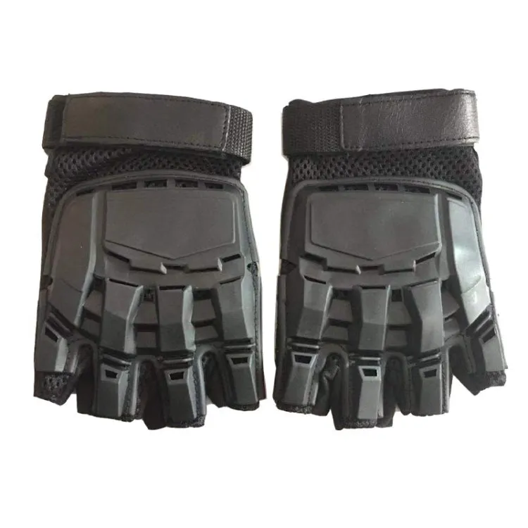 AK All-Purpose Outdoor Half Finger Gloves(Black)