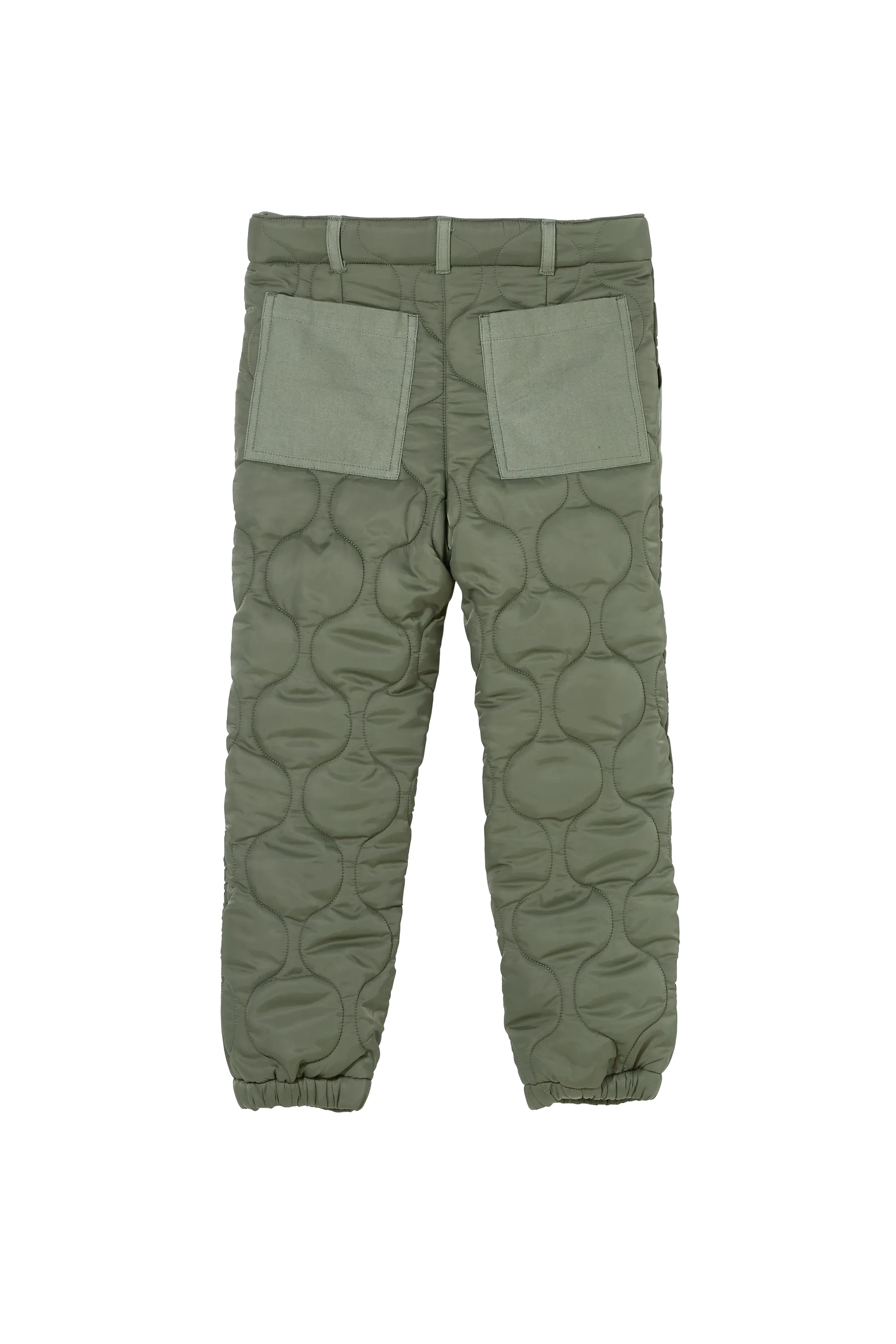 ALEX Khaki Quilt - Quilted Cargo Pants