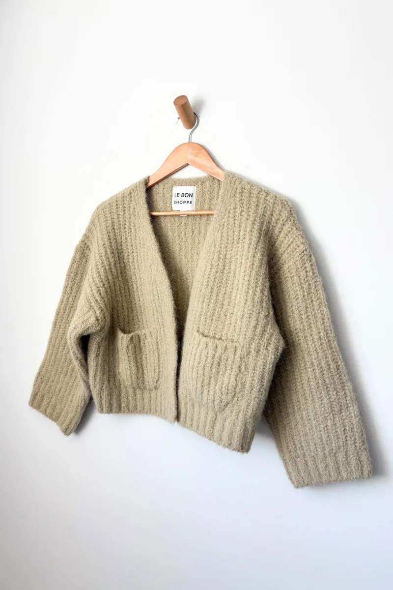 Alpaca Sweater Jacket