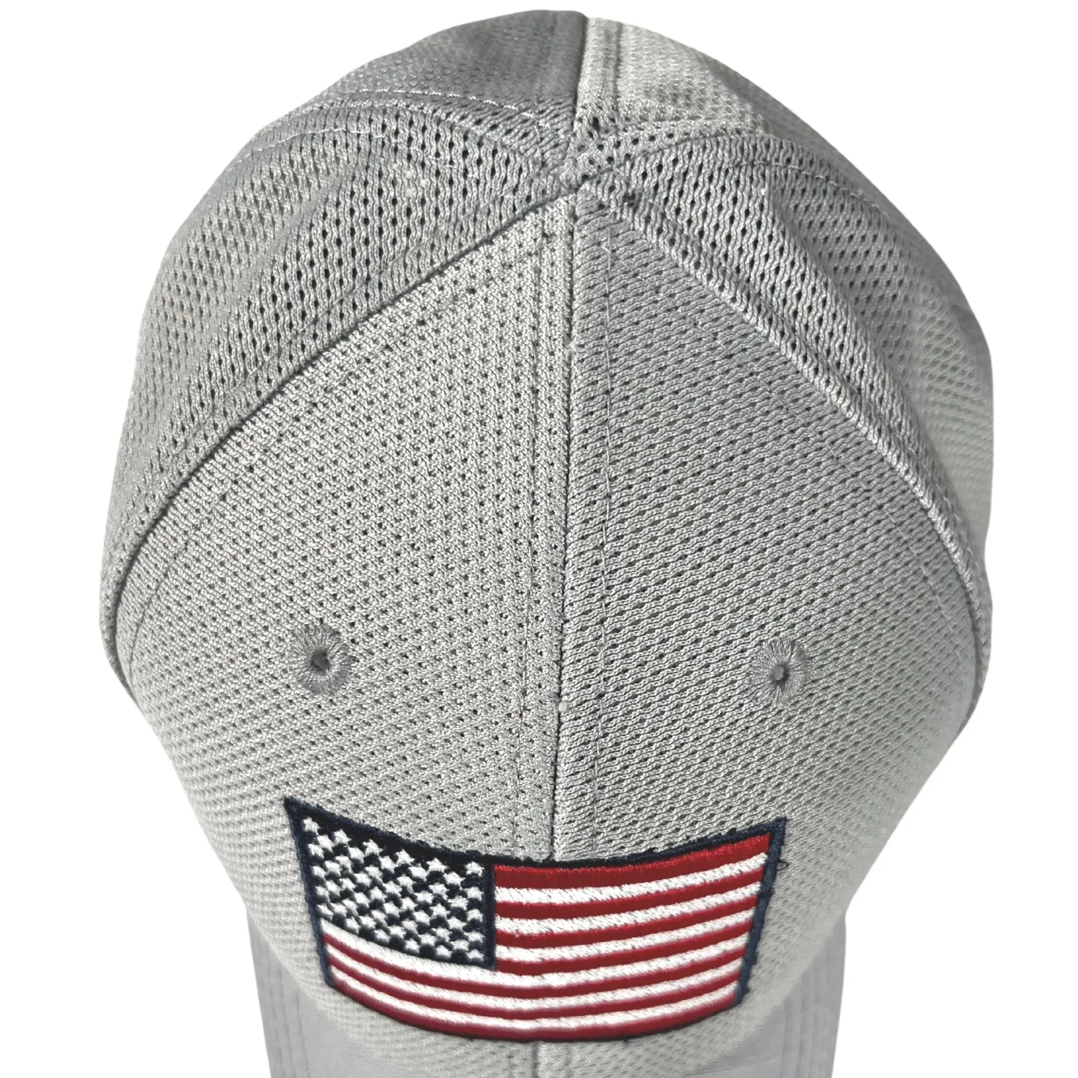 American Flag Mesh-on-Mesh Trucker Hat