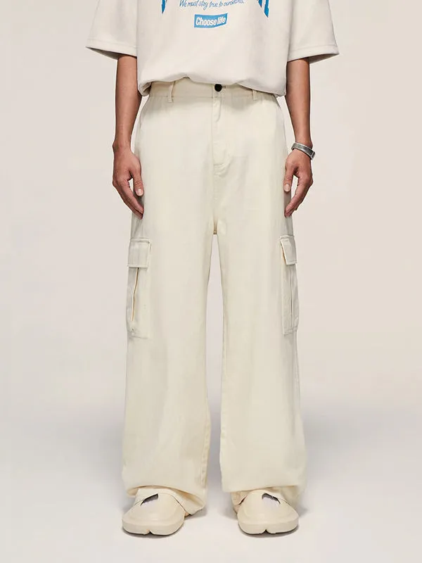 Apricot Cargo Pants