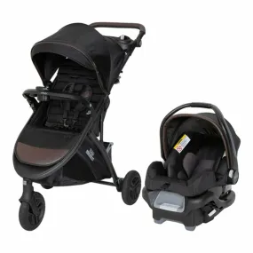 Baby Stroller with Car Seat Infant Toddler Travel System Combo Black/Brown