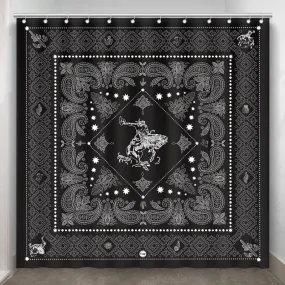 Bandito Bandana Shower Curtain