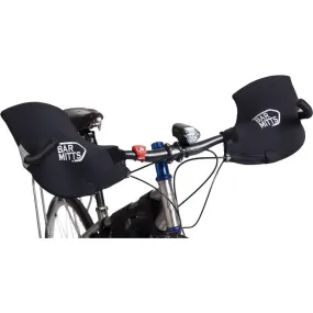 Bar Mitts Mountain / Commuter Handlebar Mitten Pogies for Flat Handlebars with Bar Ends, Large