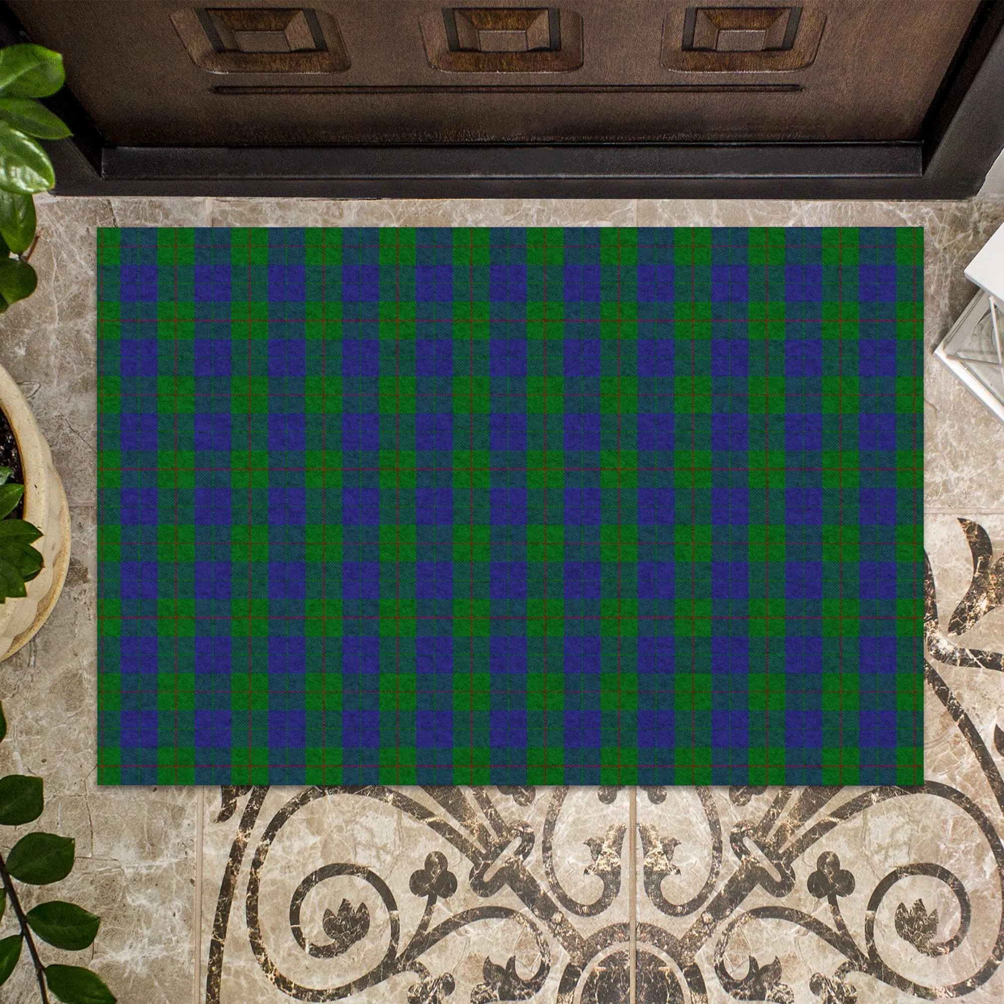 Barclay Tartan Door Mat