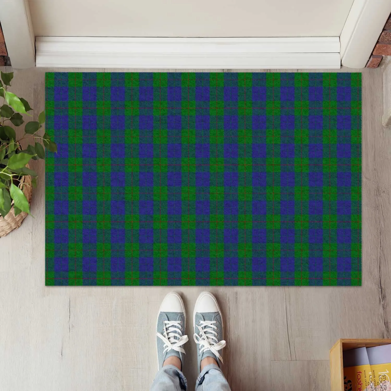 Barclay Tartan Door Mat