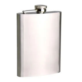 Bartender Stainless Steel Hip Flask 236ml