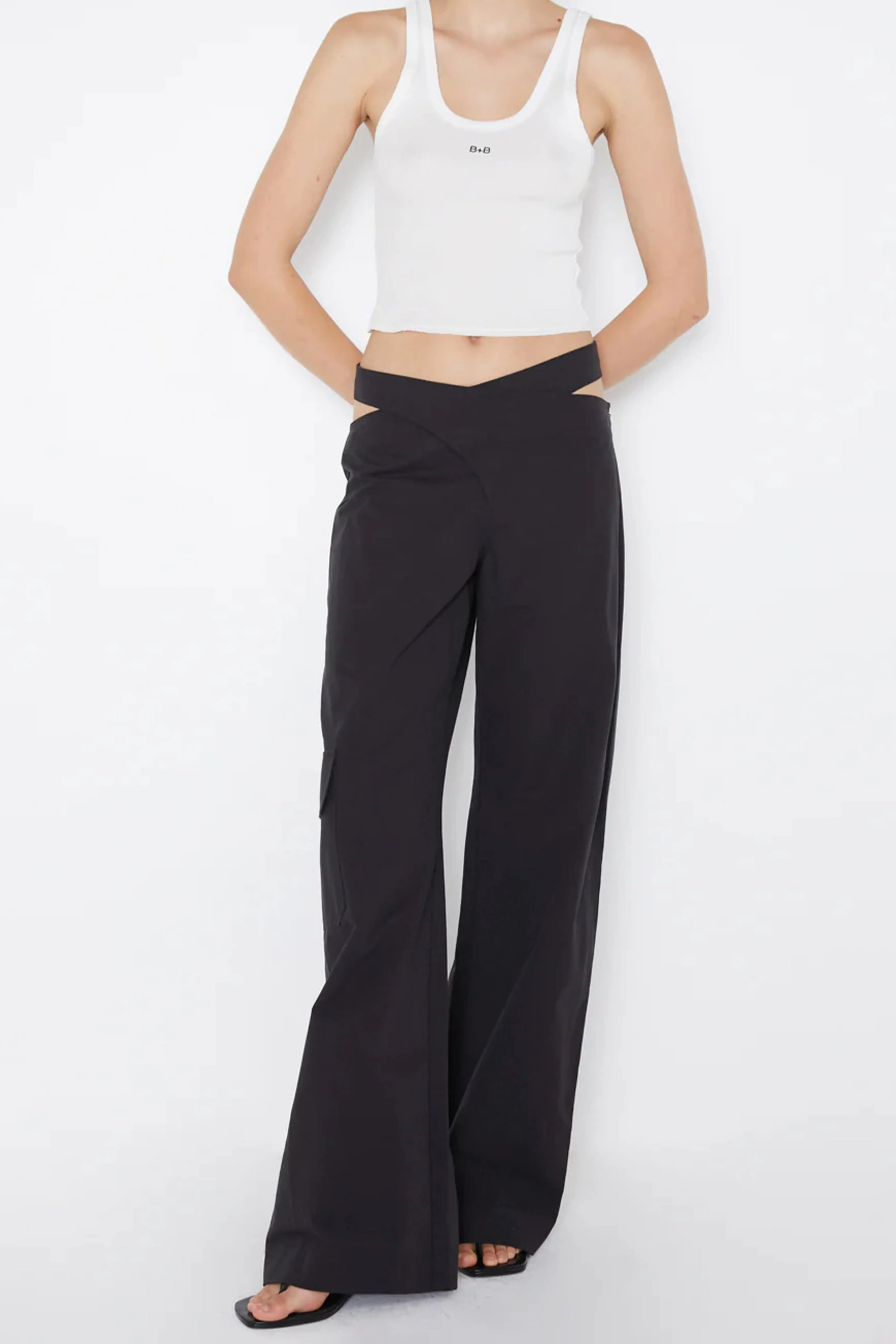 BEC   BRIDGE | Raylie Cargo Pant - Black