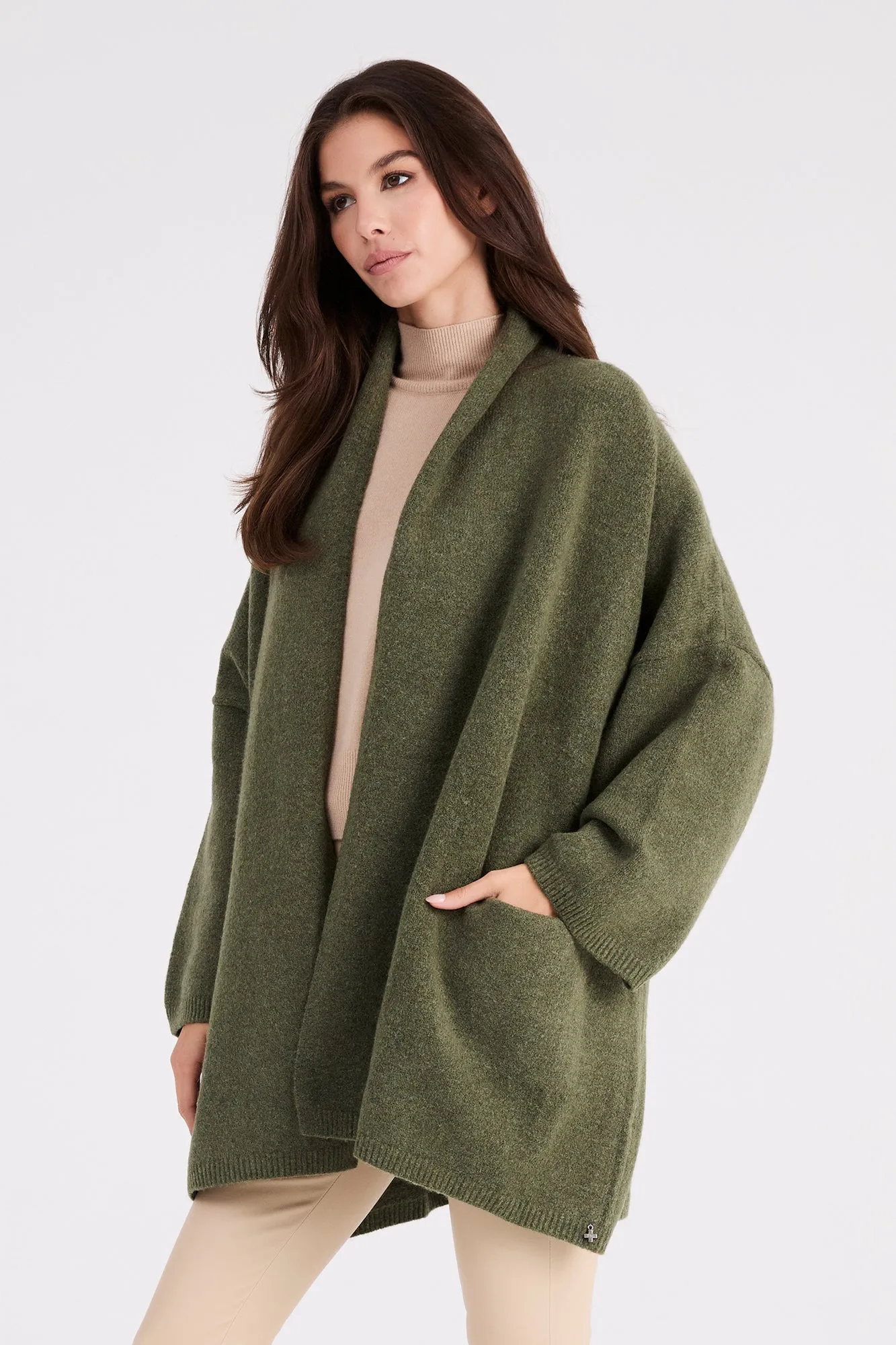   Beryll Cocoon Cardigan | Forest