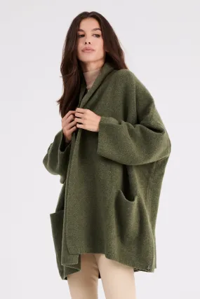   Beryll Cocoon Cardigan | Forest