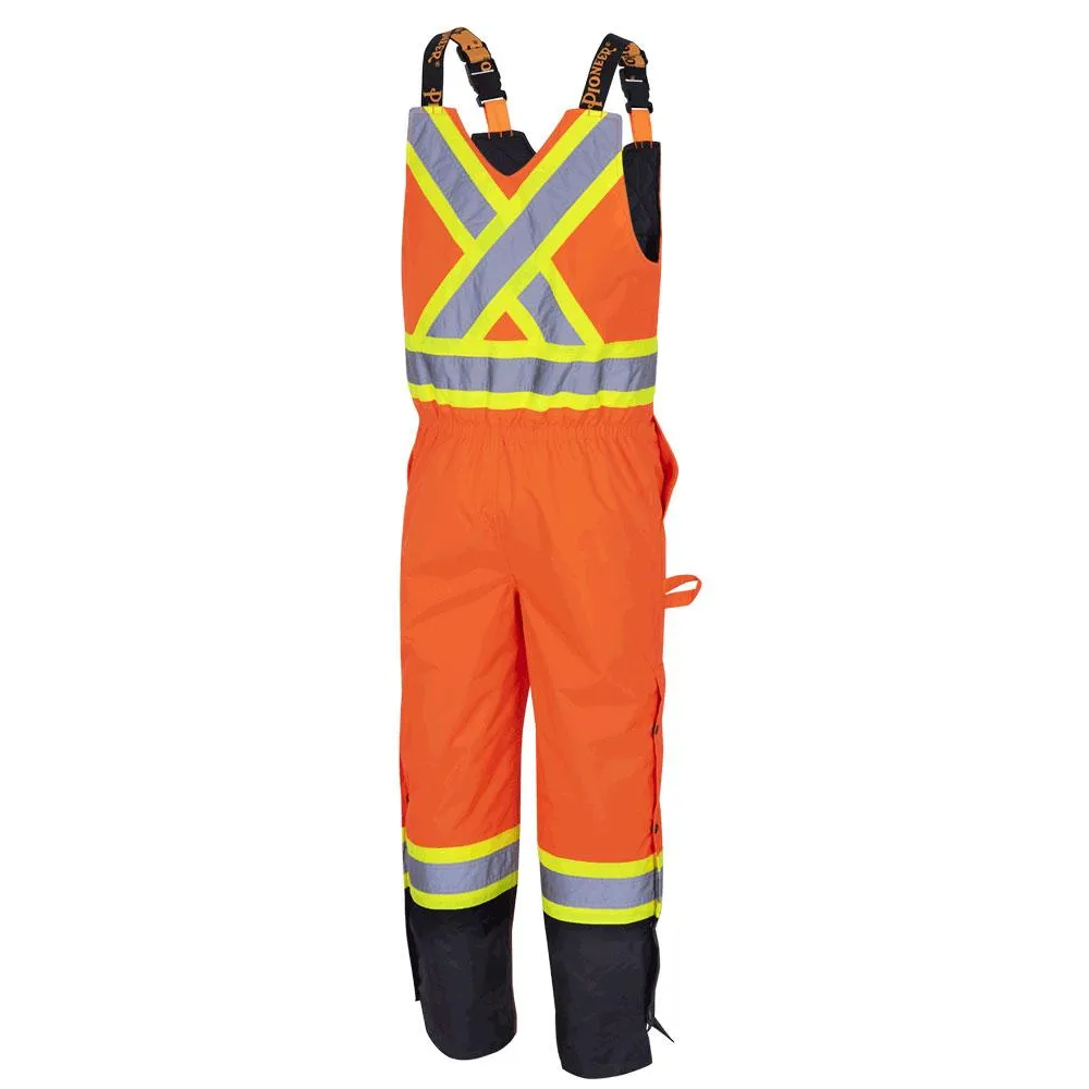 Bib Pants - Pioneer Hi-Viz 100% Waterproof 7-in-1 Quilted Bib Pants, 5040BB / 5041BB / 5042