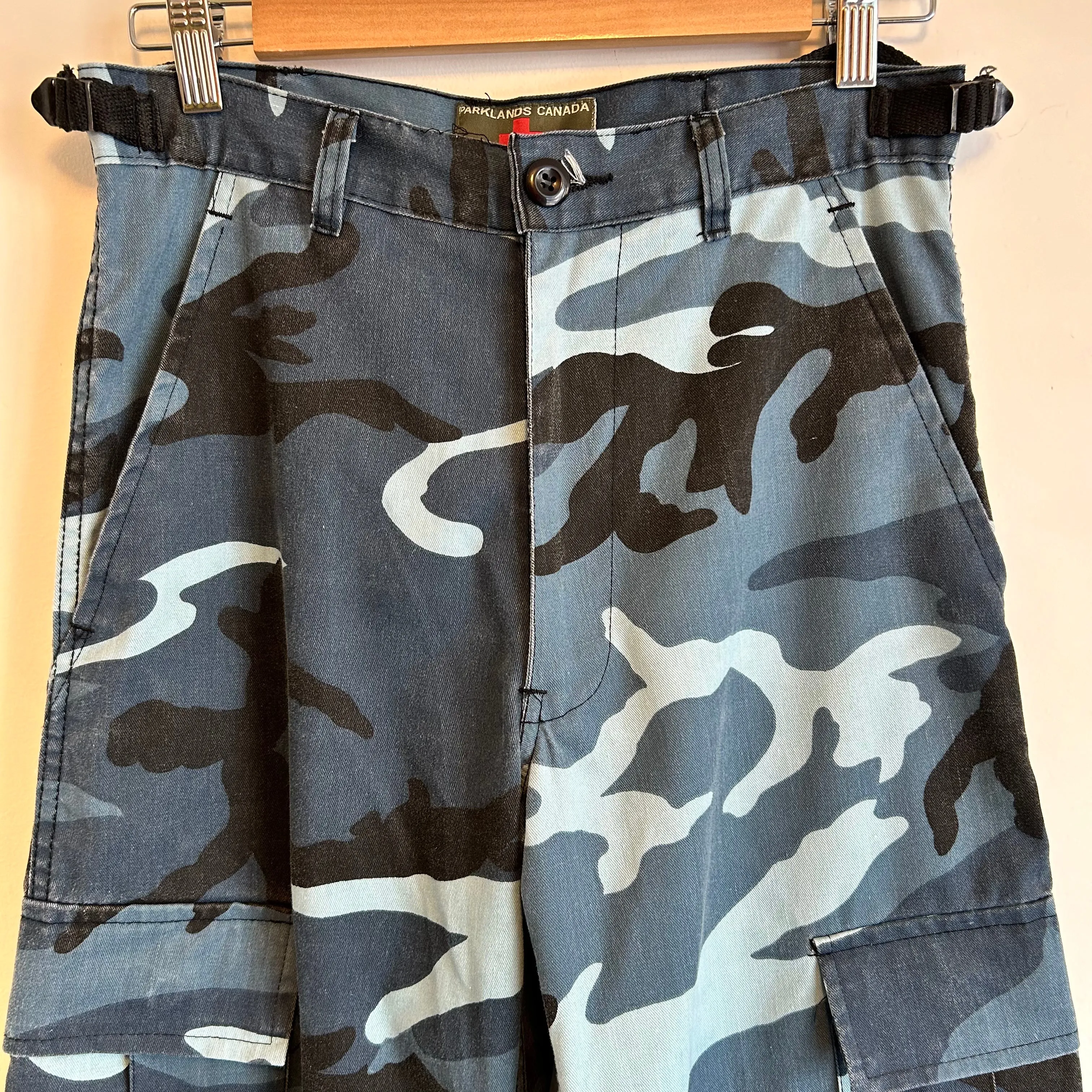 Blue Camo Cargo Pants | 29