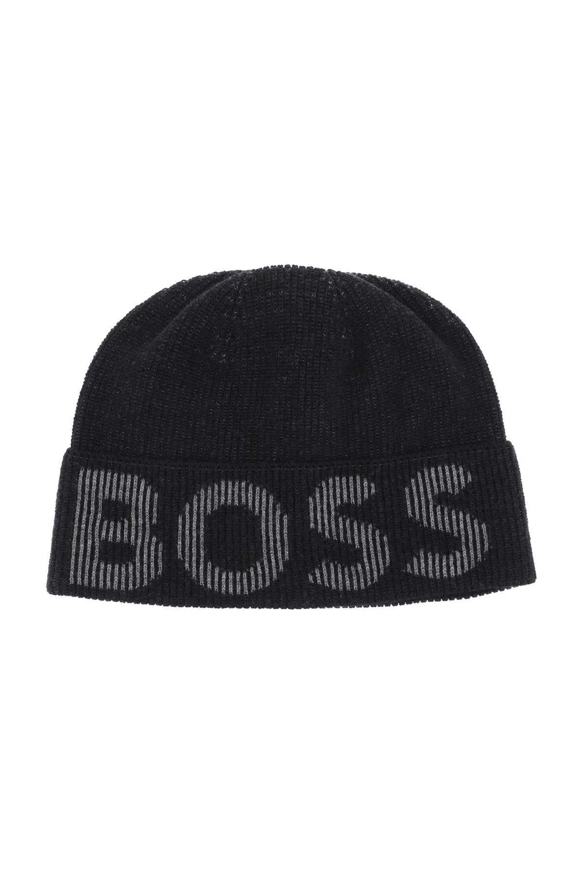 Boss lamico logo beanie