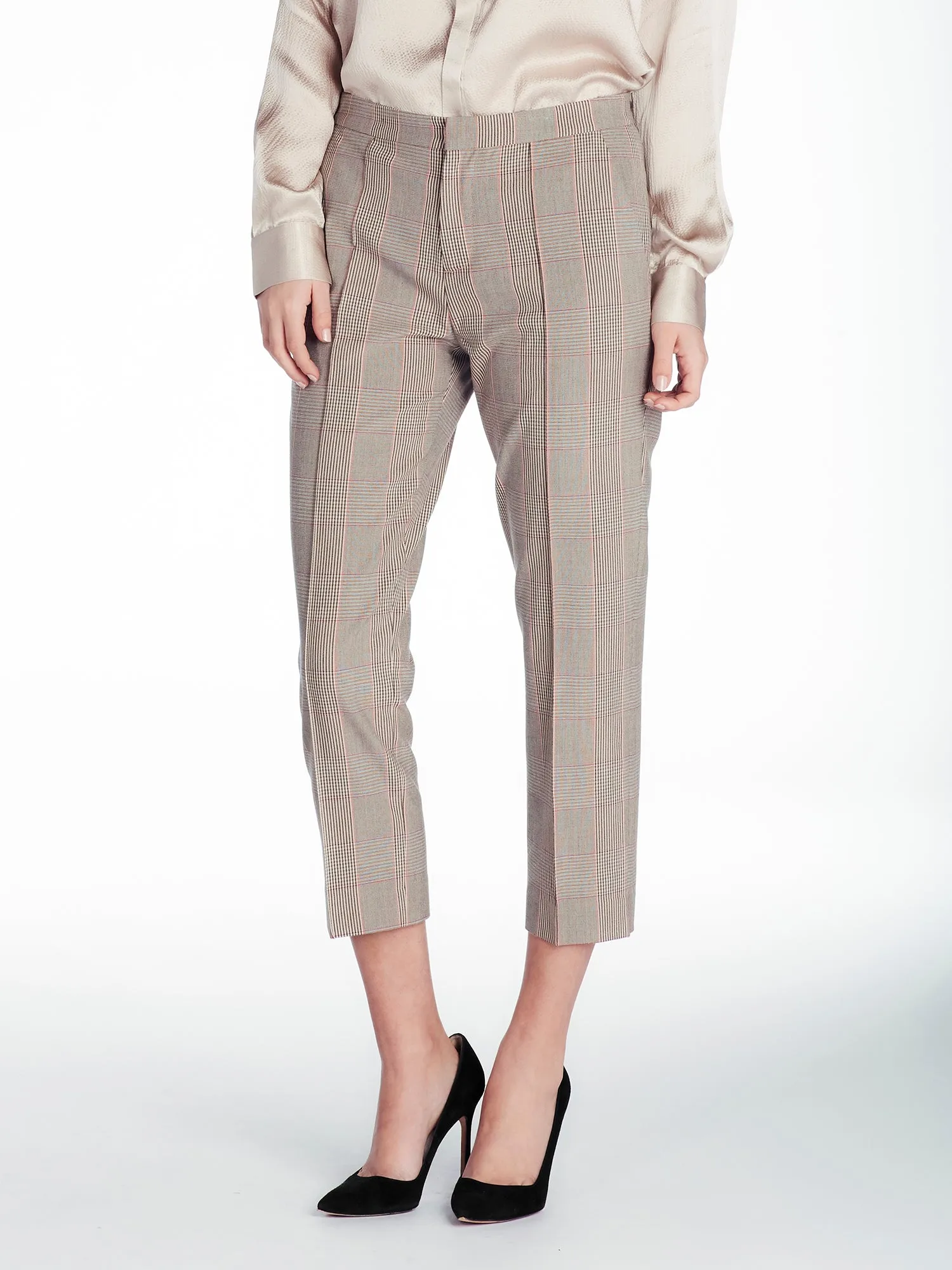 Brochu Walker - Gwinn Pants in Petra Plaid