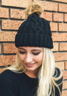 Cable Knit Beanie