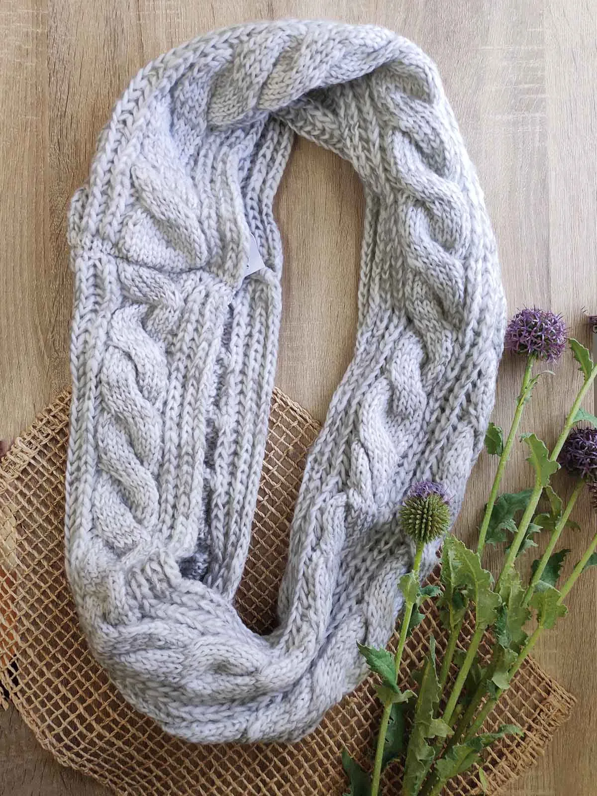 Cali Scarf-Grey