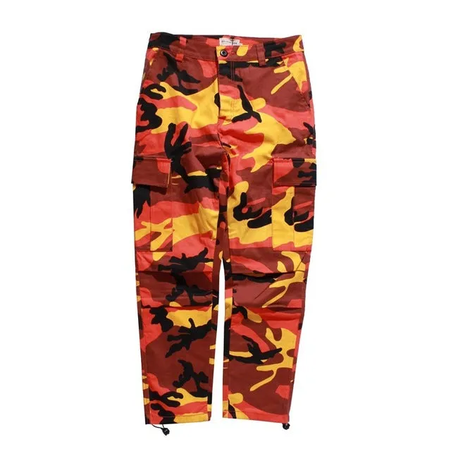 Camouflage Cargo Tactical Baggy Sweatpant