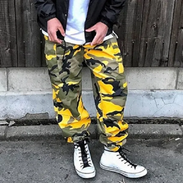 Camouflage Cargo Tactical Baggy Sweatpant