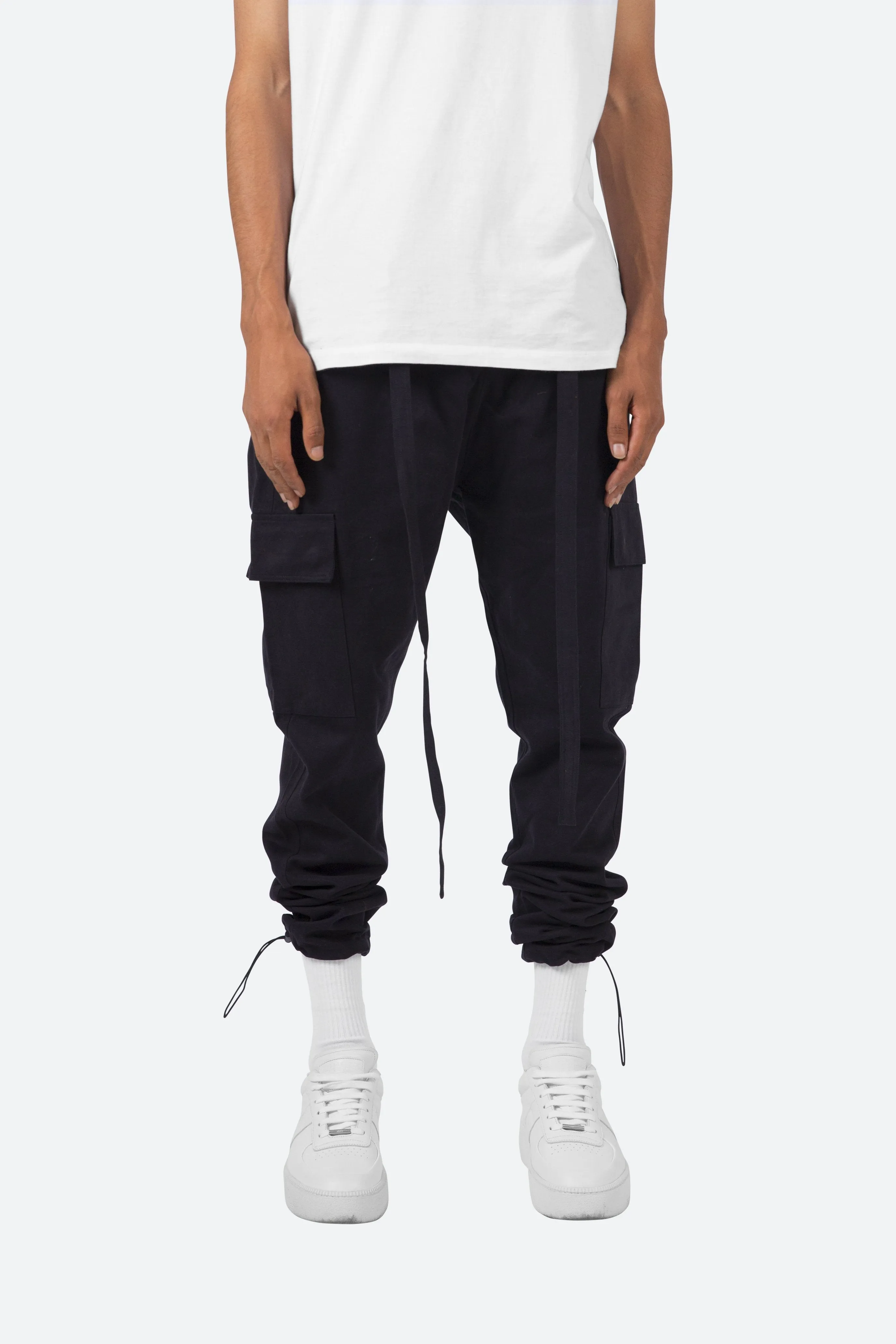 Cargo Lounge Pants - Black