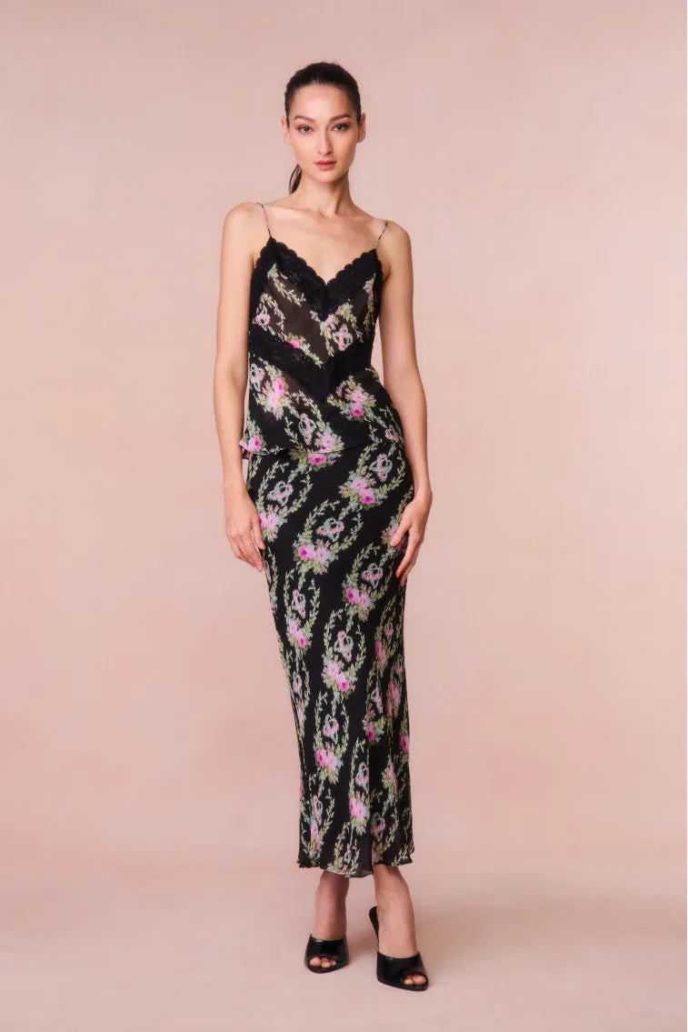 Castle Floral Maxi Skirt