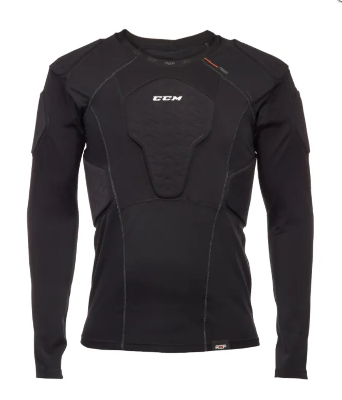 CCM Senior Referee Long-Sleeve Padded Shirt