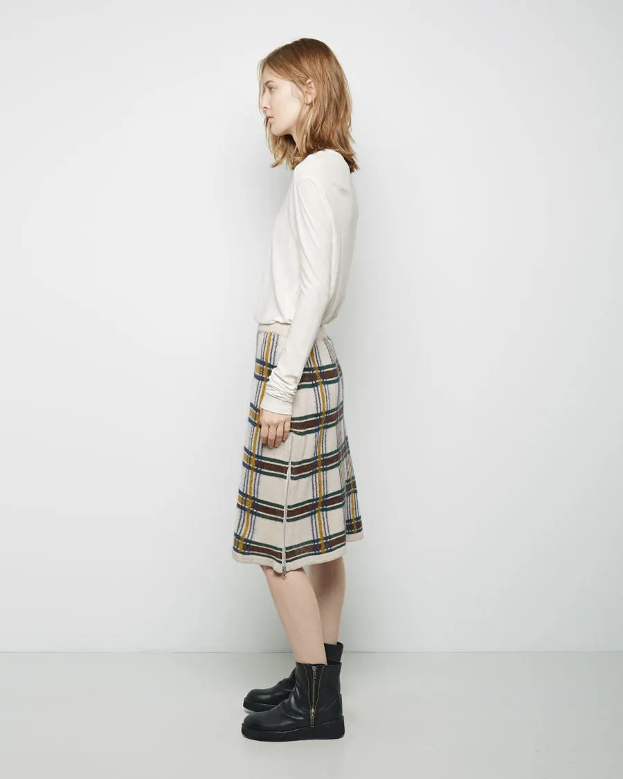 Checkered Skirt