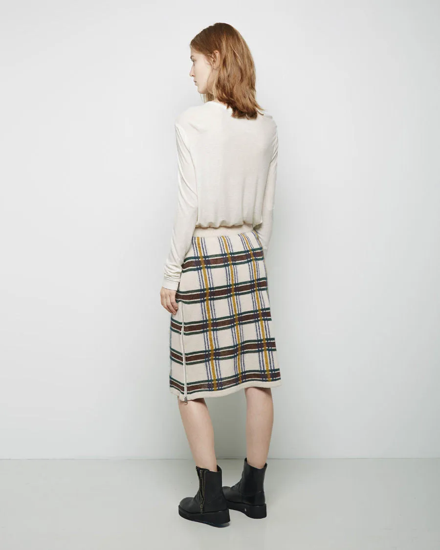 Checkered Skirt