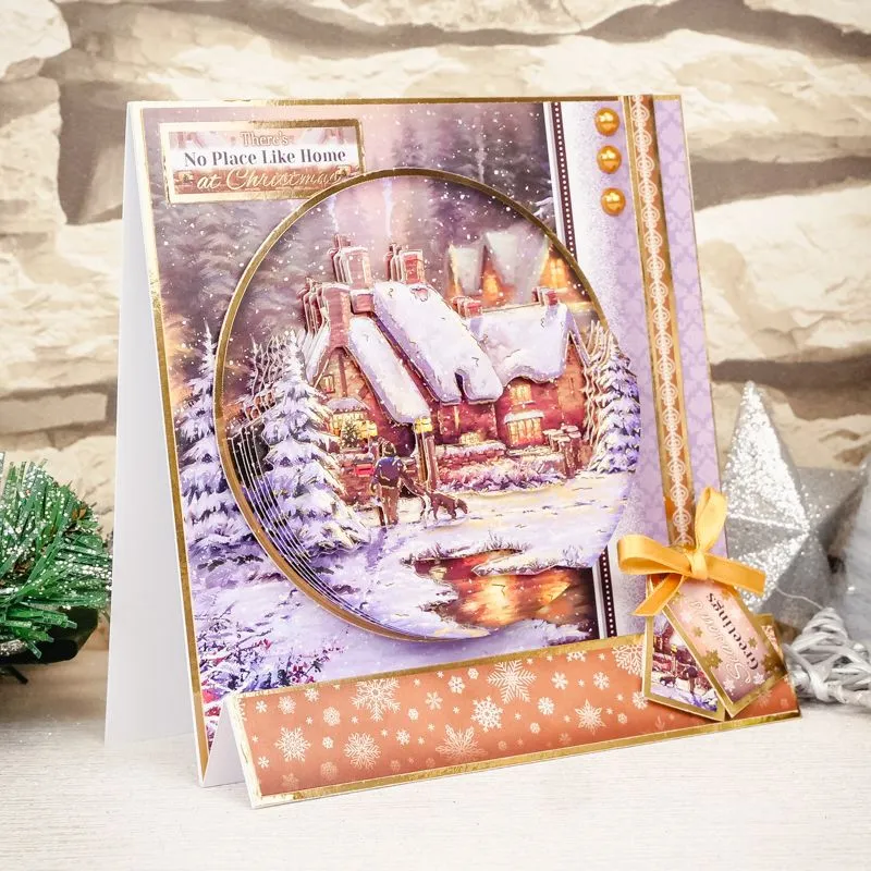 Christmas Wishes Deco-Large Set - Winter Cottage