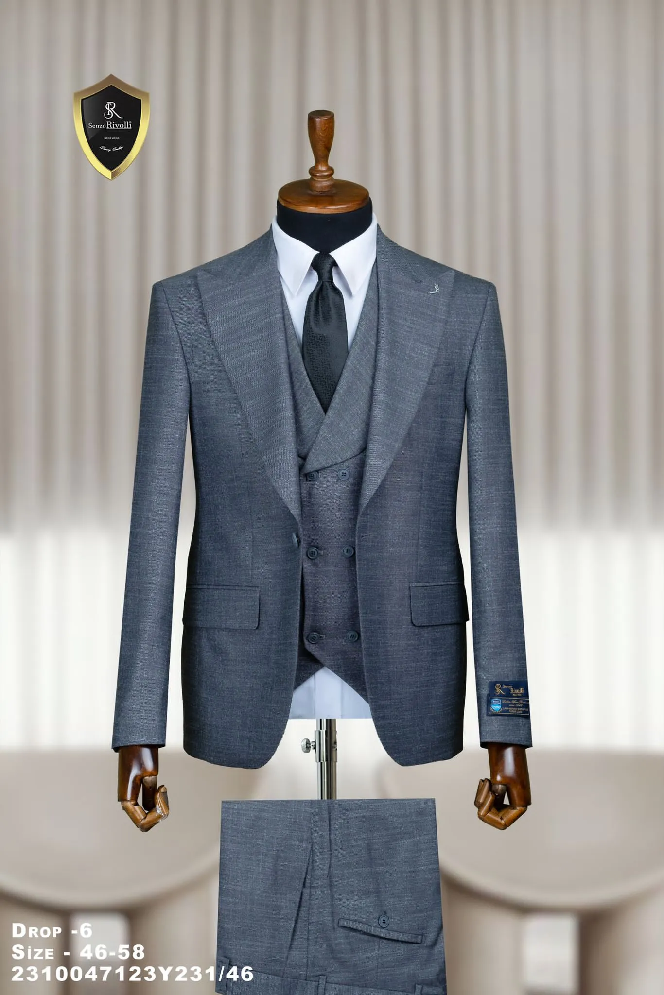 Classic 3 Piece Suit.