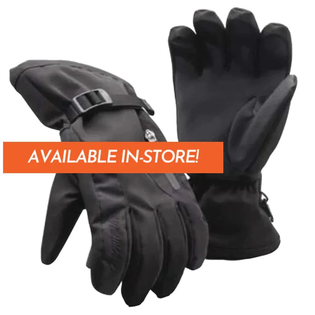 Cold Zip Weather Protective Motorcycle Gloves | Olympia Sports