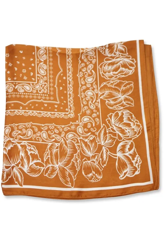 Copper Paisley Bandana | FINAL SALE