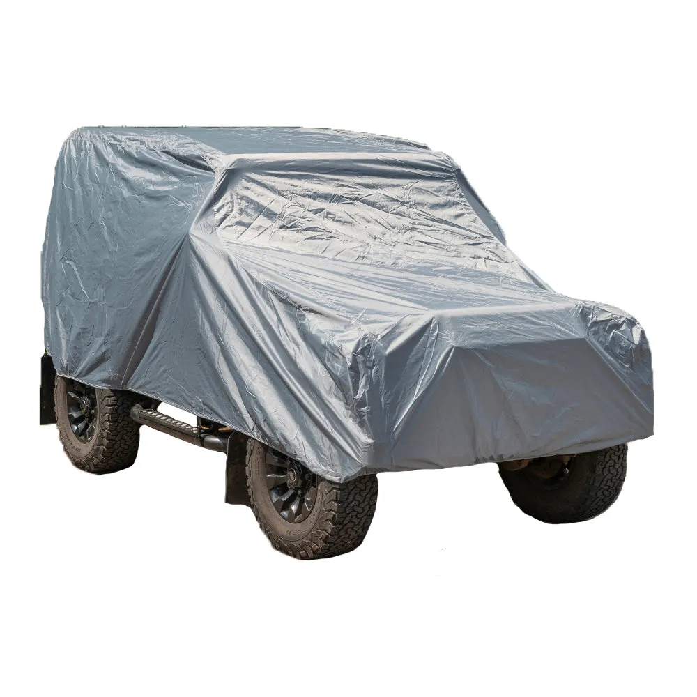 Custom-fit Outdoor Car Cover for Land Rover Series 1, 2 & 3 (Short Wheel Base) - GREY- 1948 to 1985 CC793G