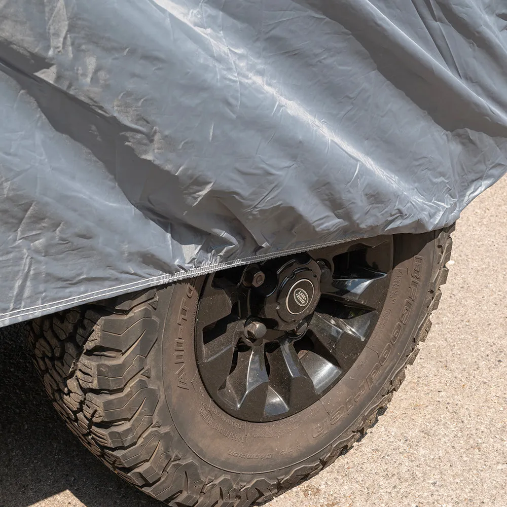 Custom-fit Outdoor Car Cover for Land Rover Series 1, 2 & 3 (Short Wheel Base) - GREY- 1948 to 1985 CC793G