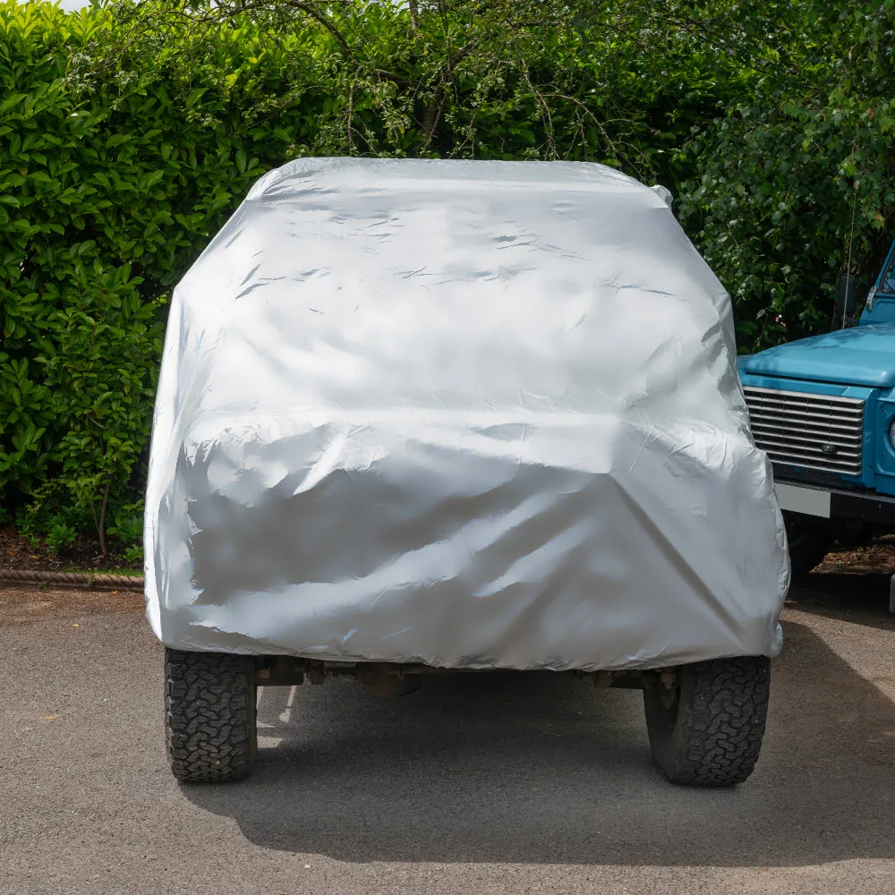 Custom-fit Outdoor Car Cover for Land Rover Series 1, 2 & 3 (Short Wheel Base) - SILVER - 1948 to 1985 CC793S