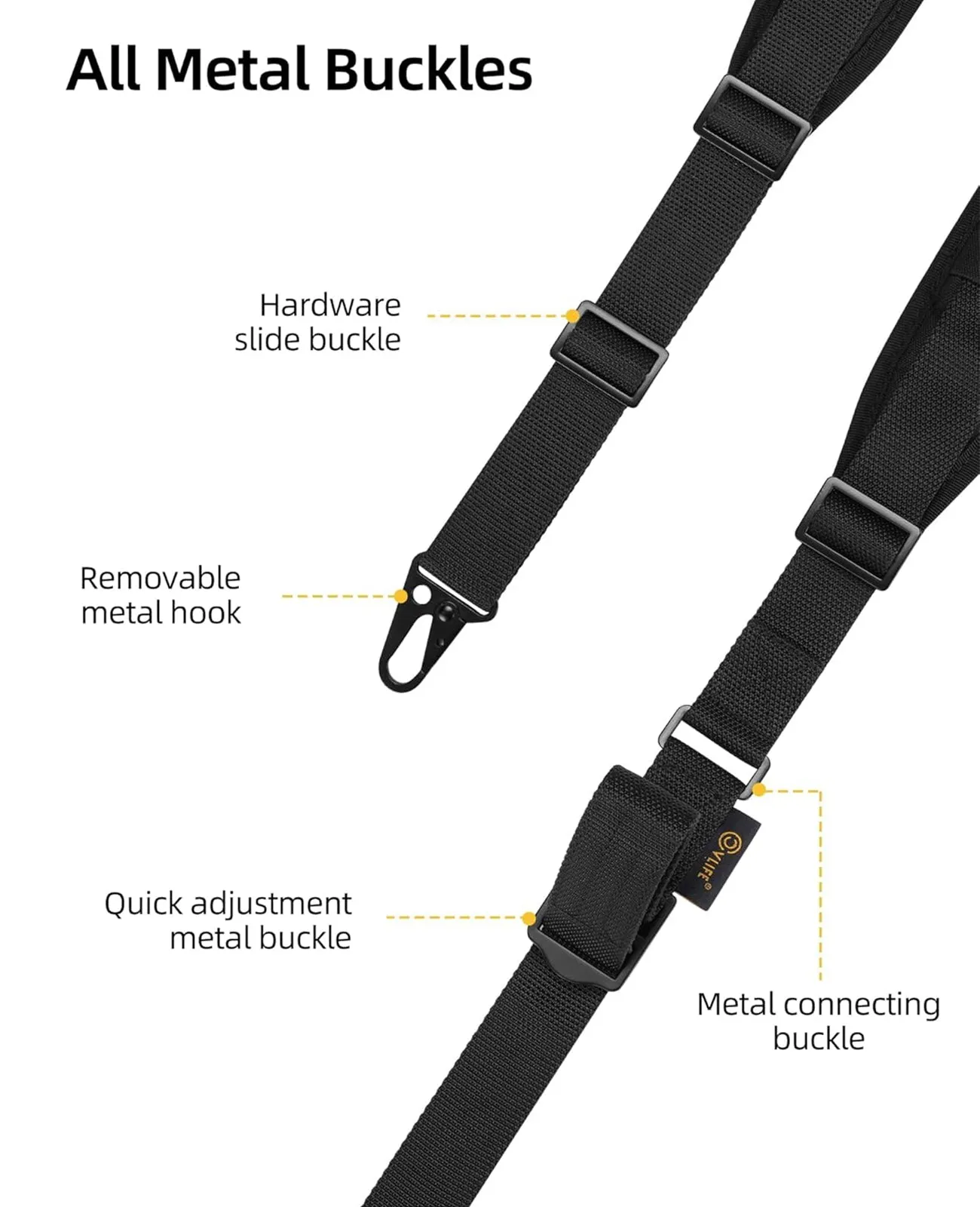 CVLIFE Two Point Sling Quick Adjust Gun Sling