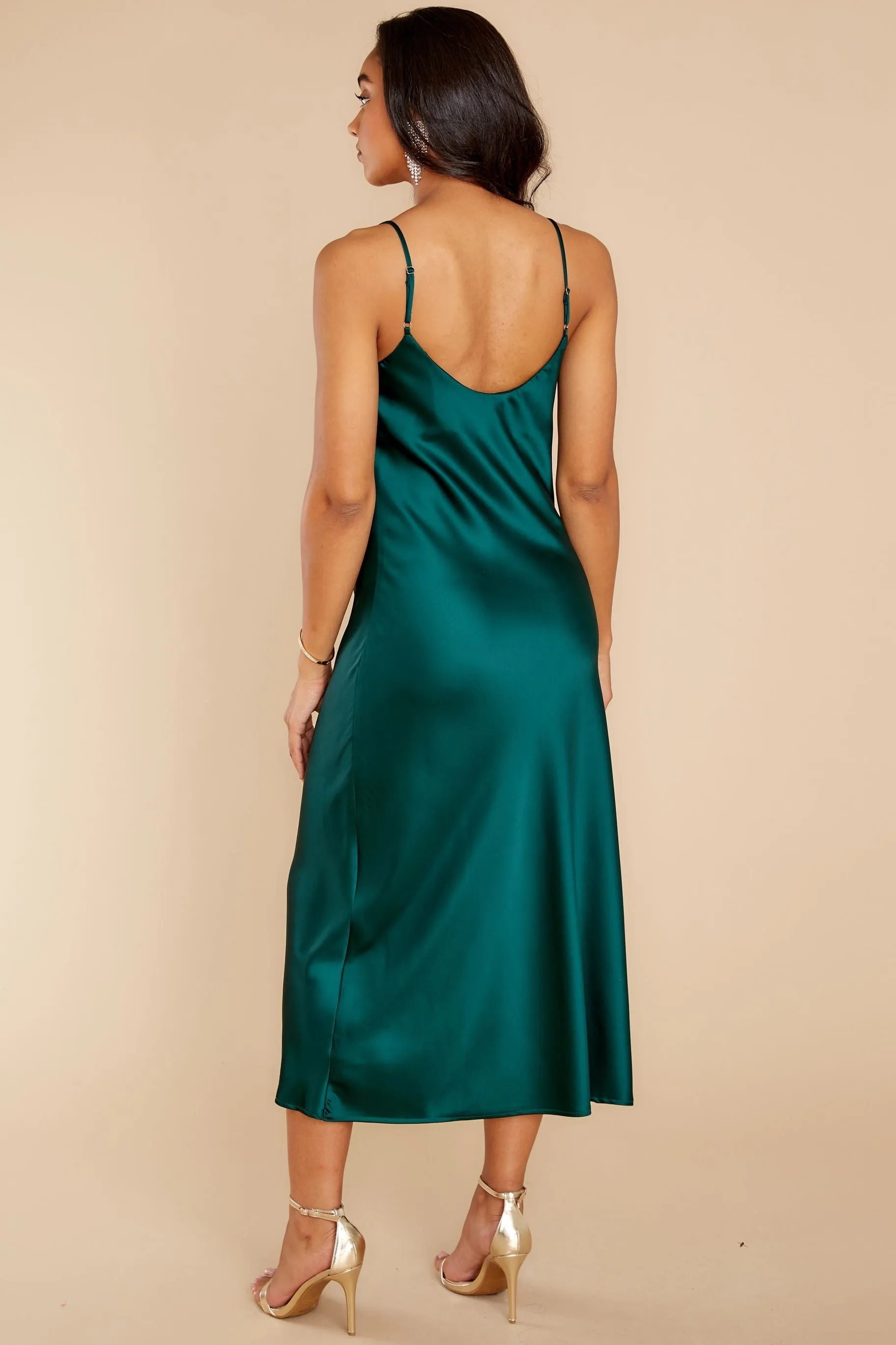 Dash Away All Hunter Green Maxi Dress