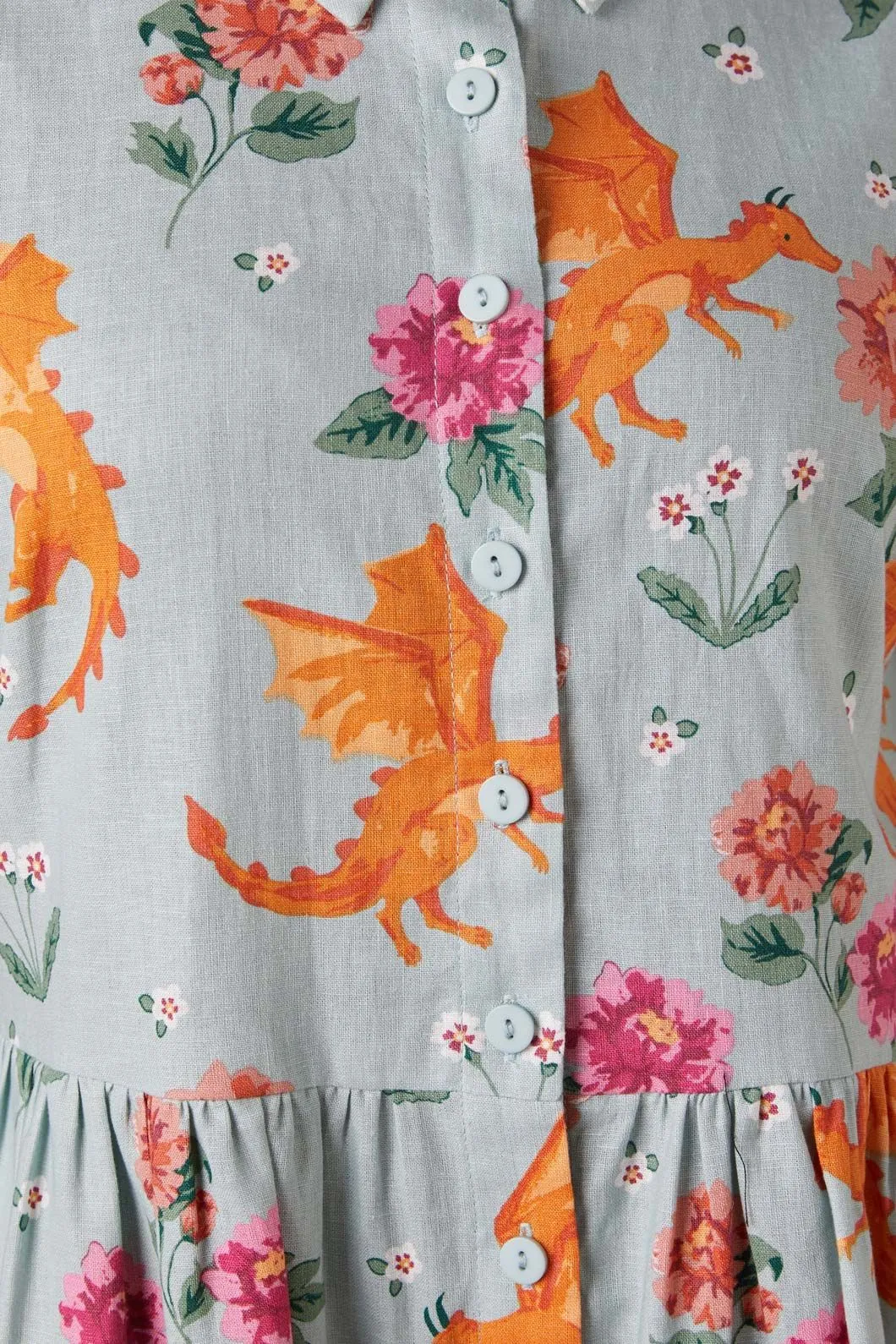 Dragon Shirt Dress