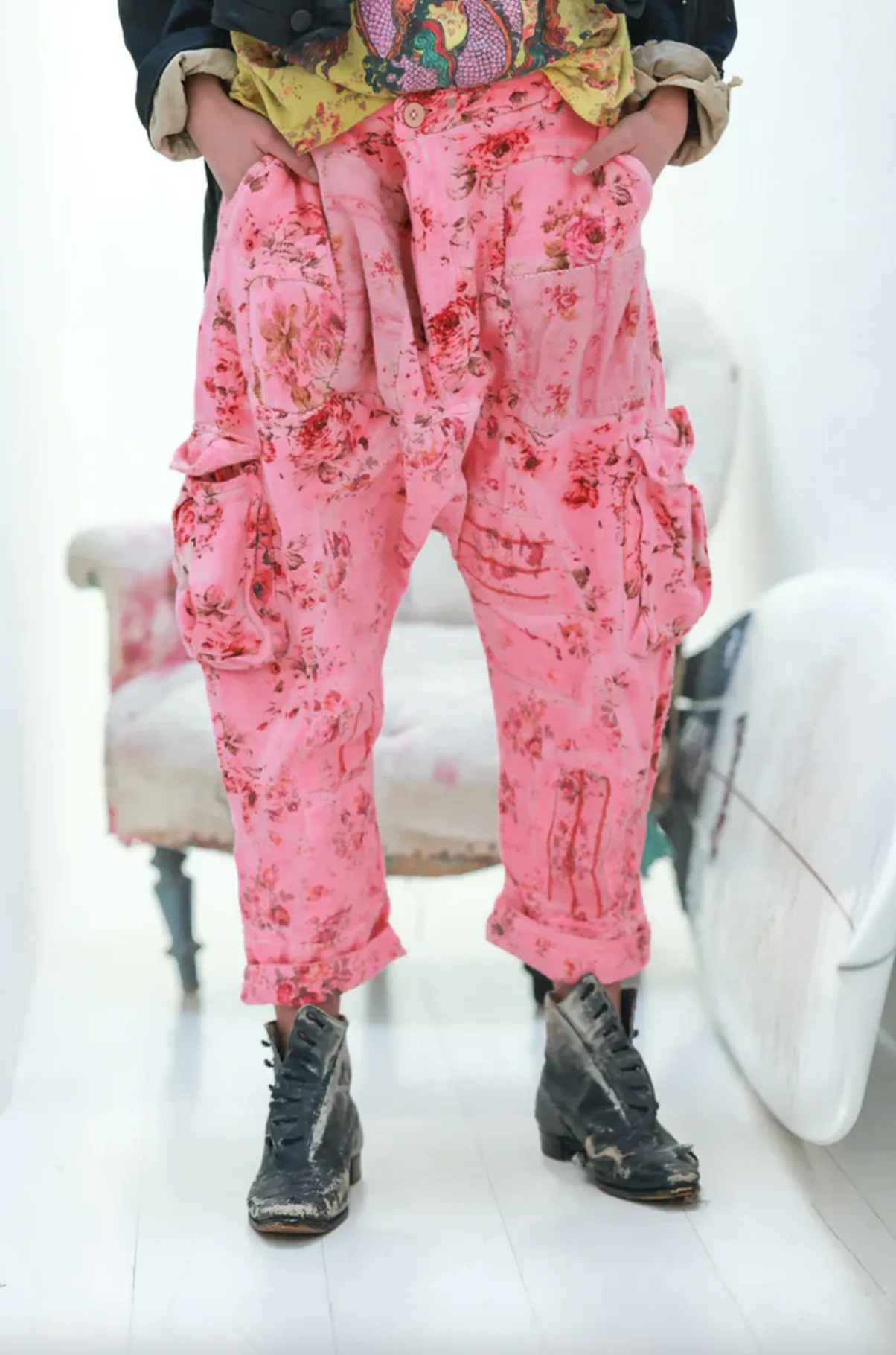 Floral Pasha Cargo Pants