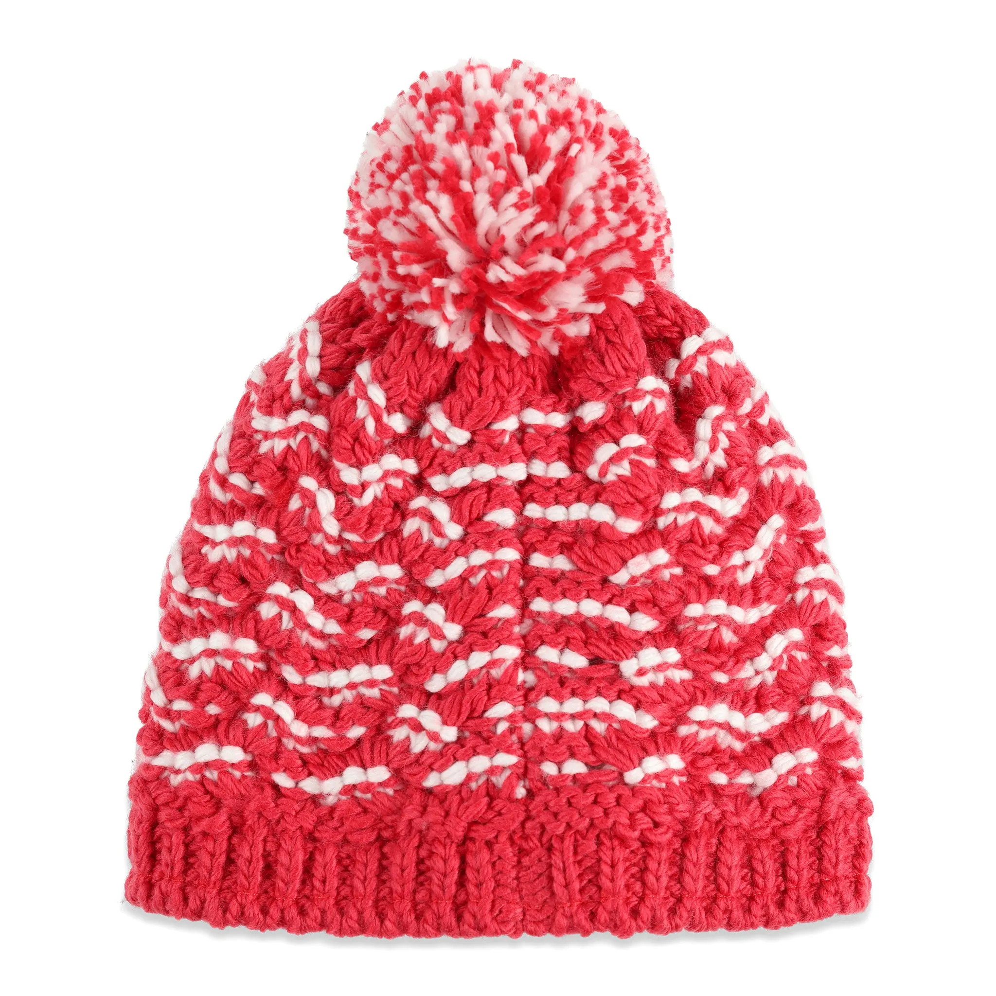 Girls Brrr Berry Pom  - Prism Pink