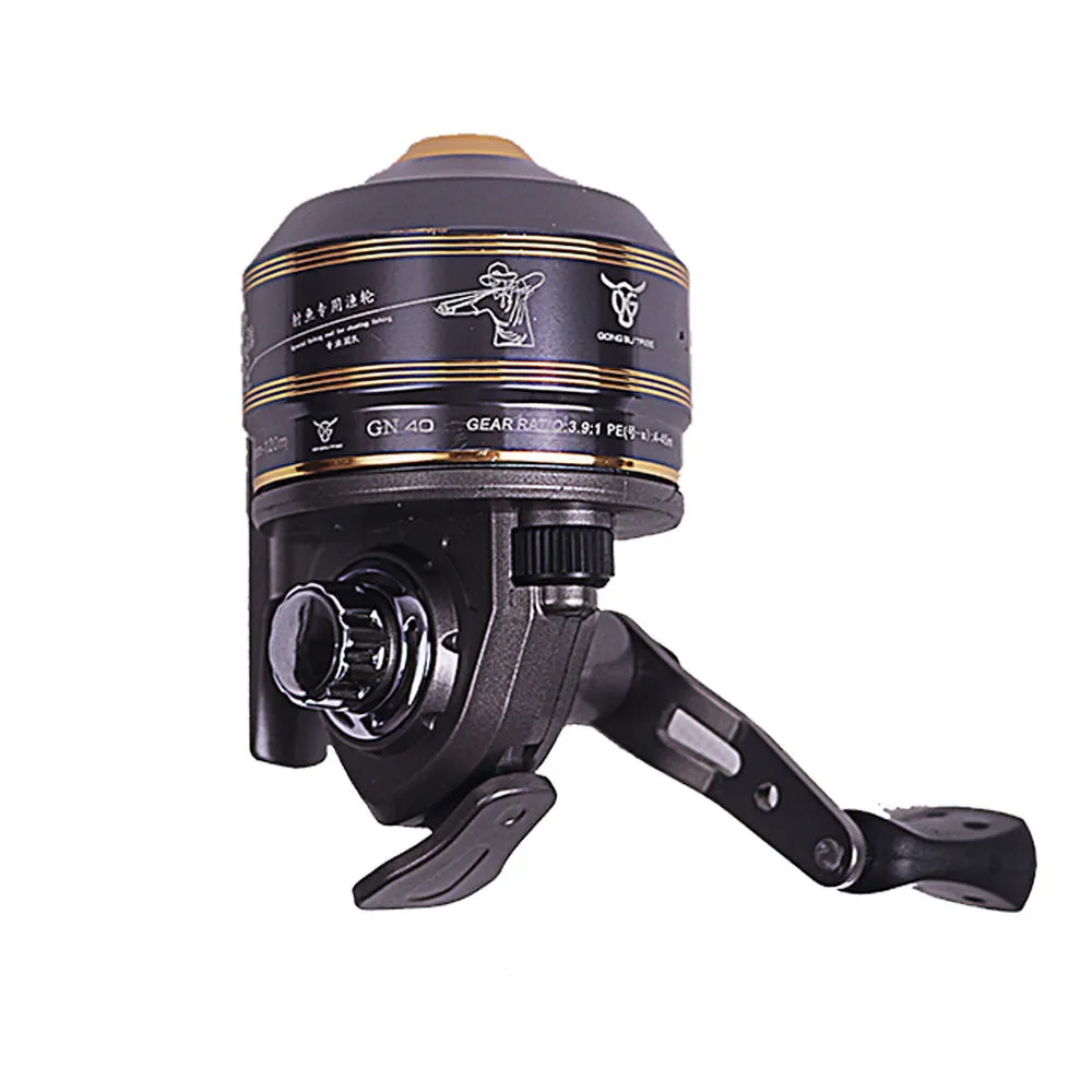 GN40 Black Metal Fishing Reel