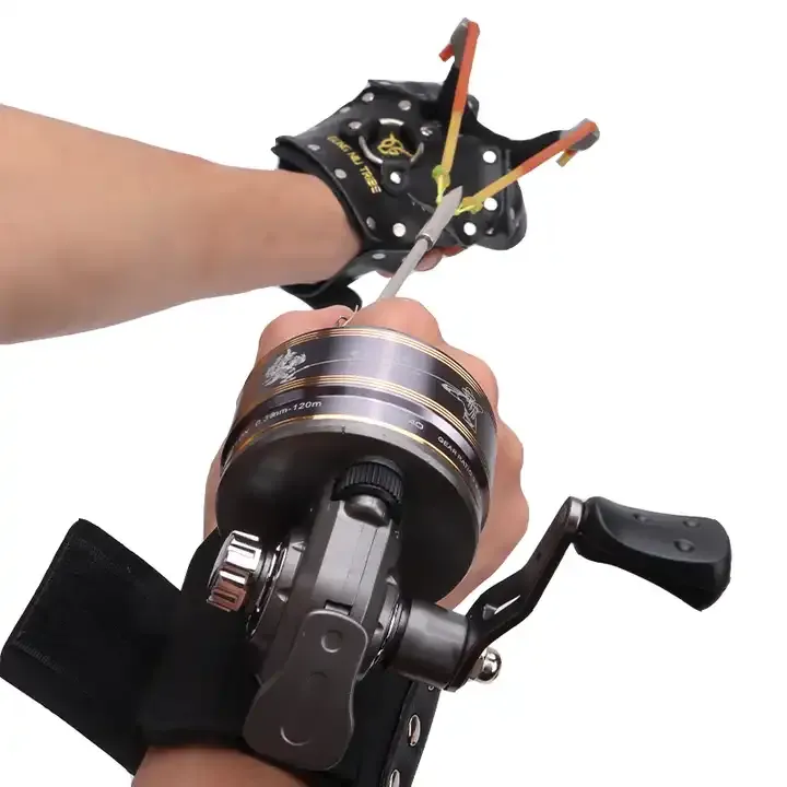 GN40 Black Metal Fishing Reel