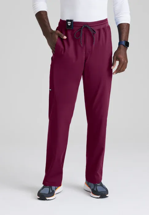 Greys Anatomy Stretch - 6-Pocket Elastic Waistband Mens Cargo Pant