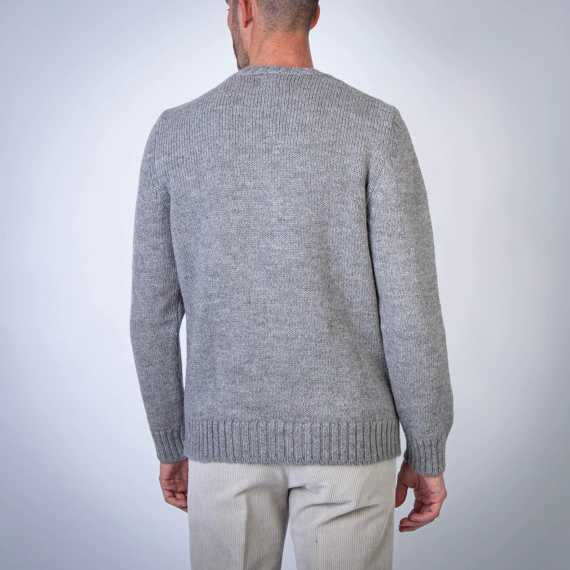 GRP FIRENZE SWEATER CC2 CREWNECK L.GREY