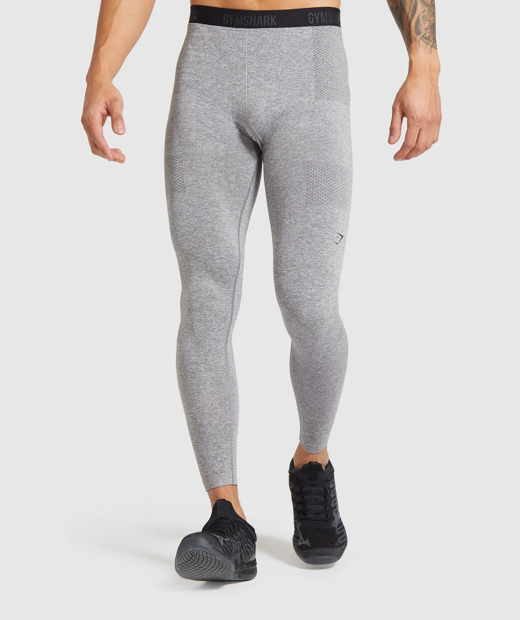 Gymshark Vital Seamless Leggings - Grey Marl