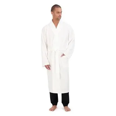 Hanes Premium Men's Solid Waffle Robe