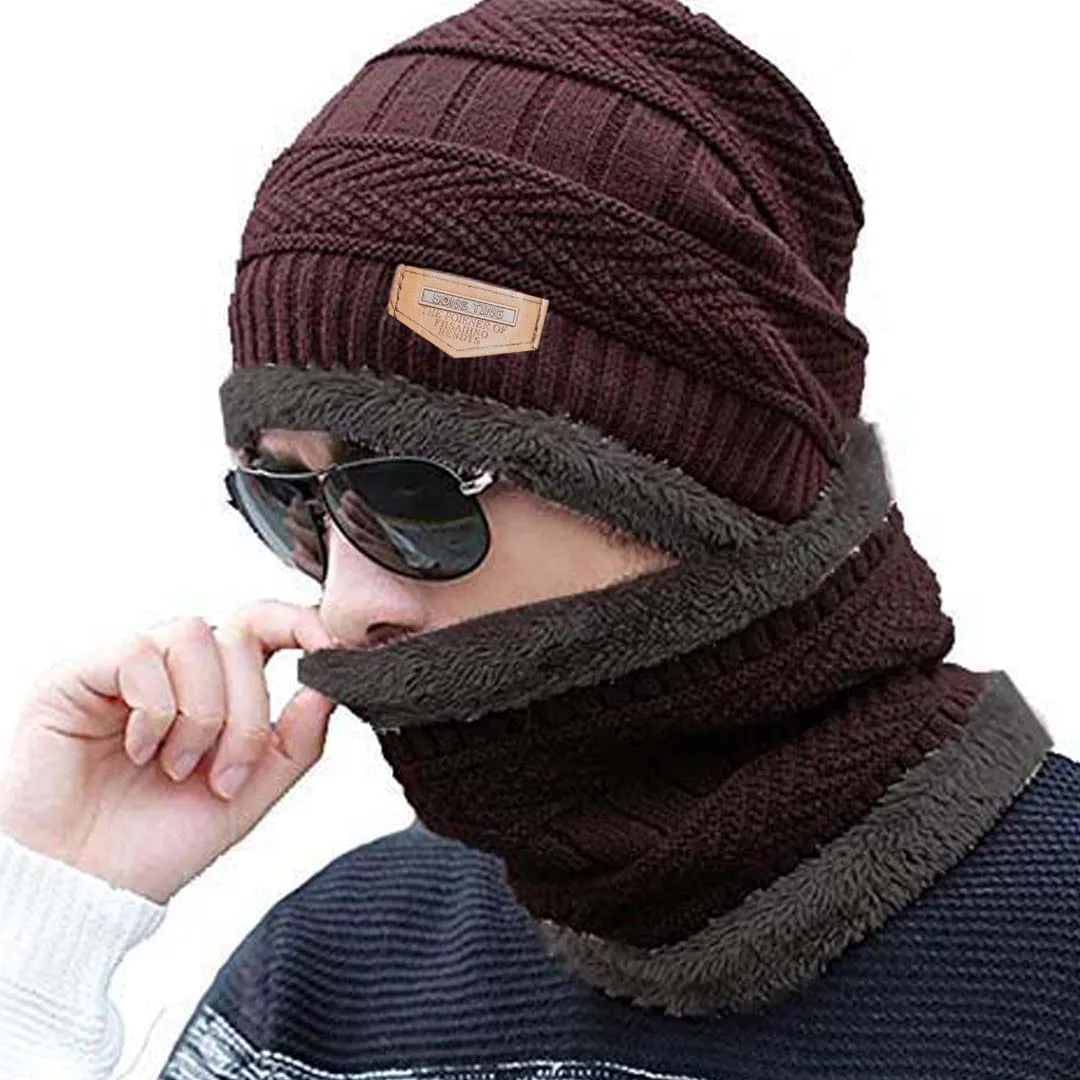 Head & Neck Unisex Beanie With Neck Warmer